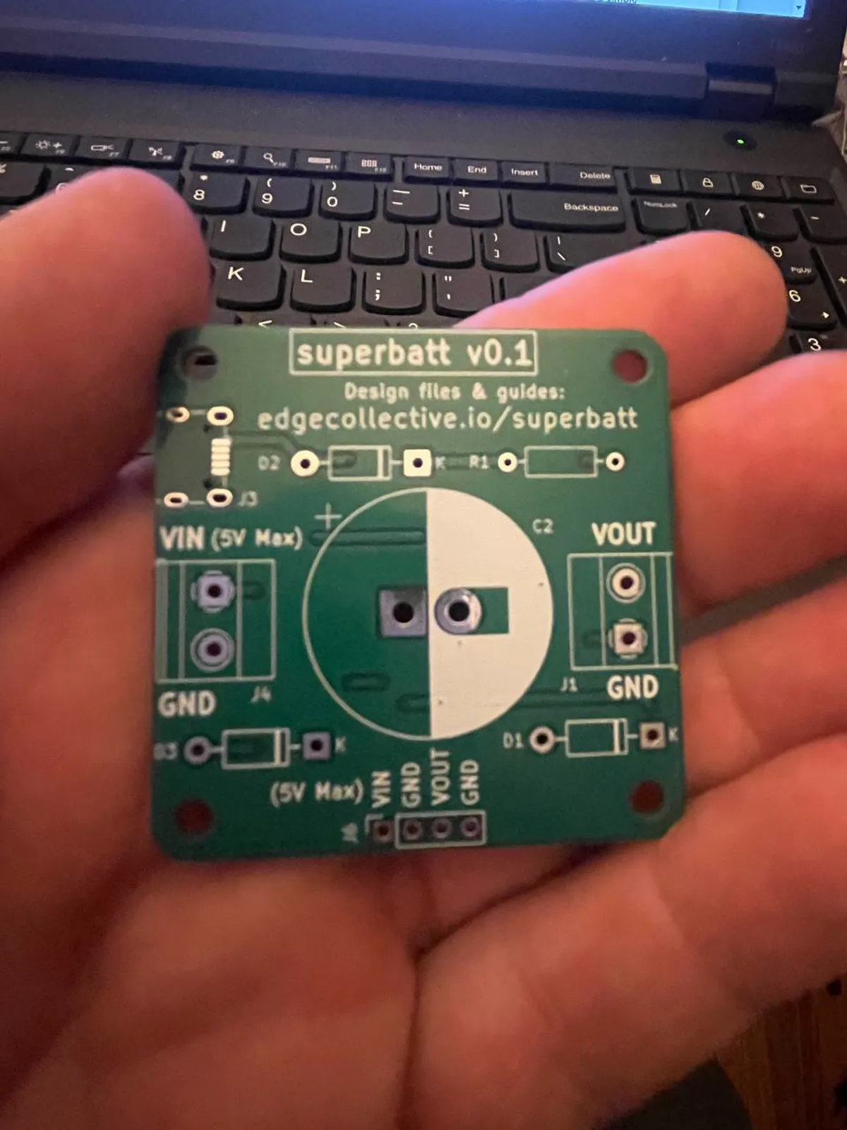 Designing a Supercapacitor Battery Model