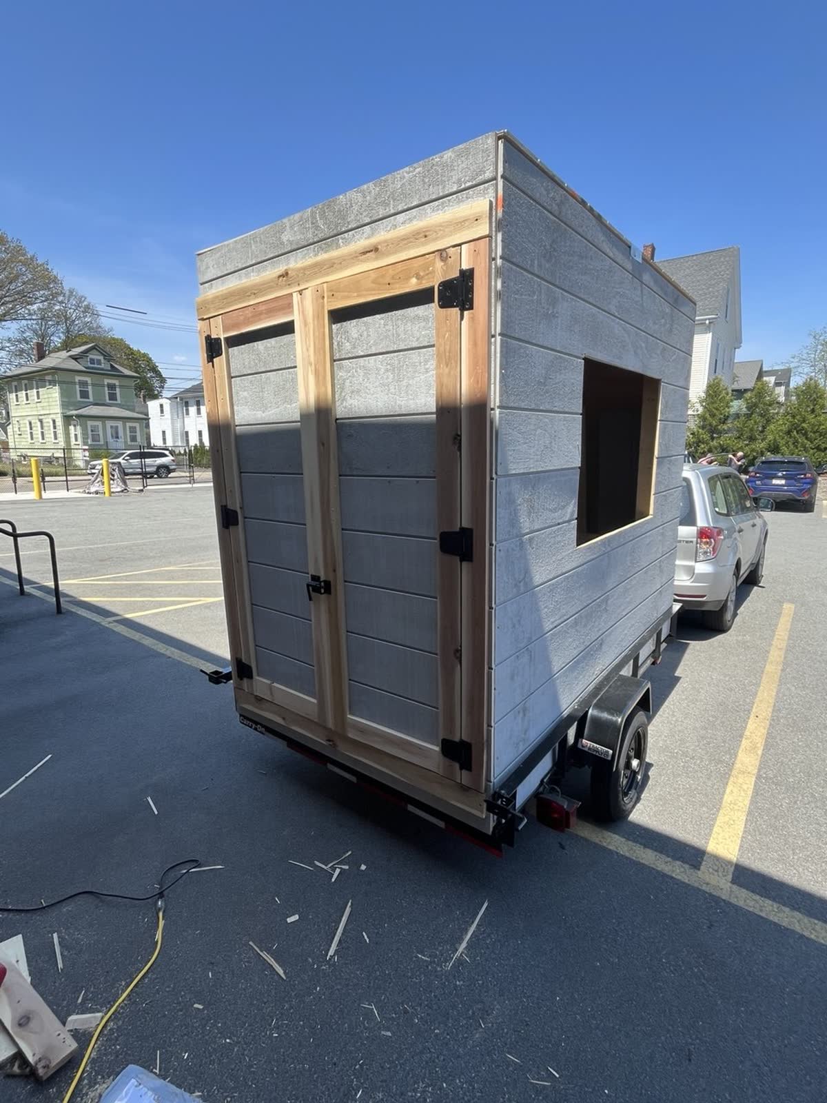 WFS mobile trailer is nearly finished!