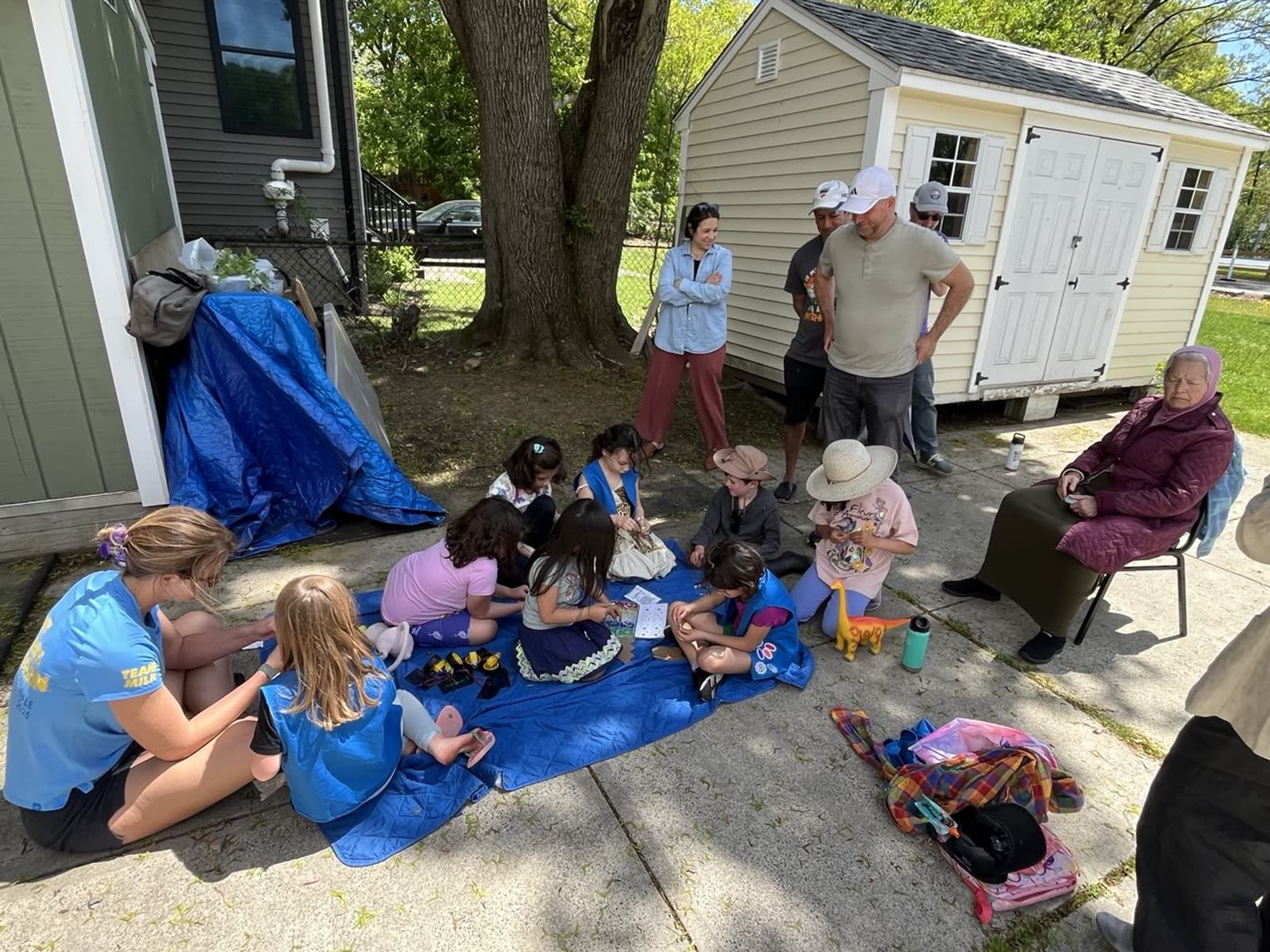 Girl Scouts "Intro to Solar Power" at West Medford