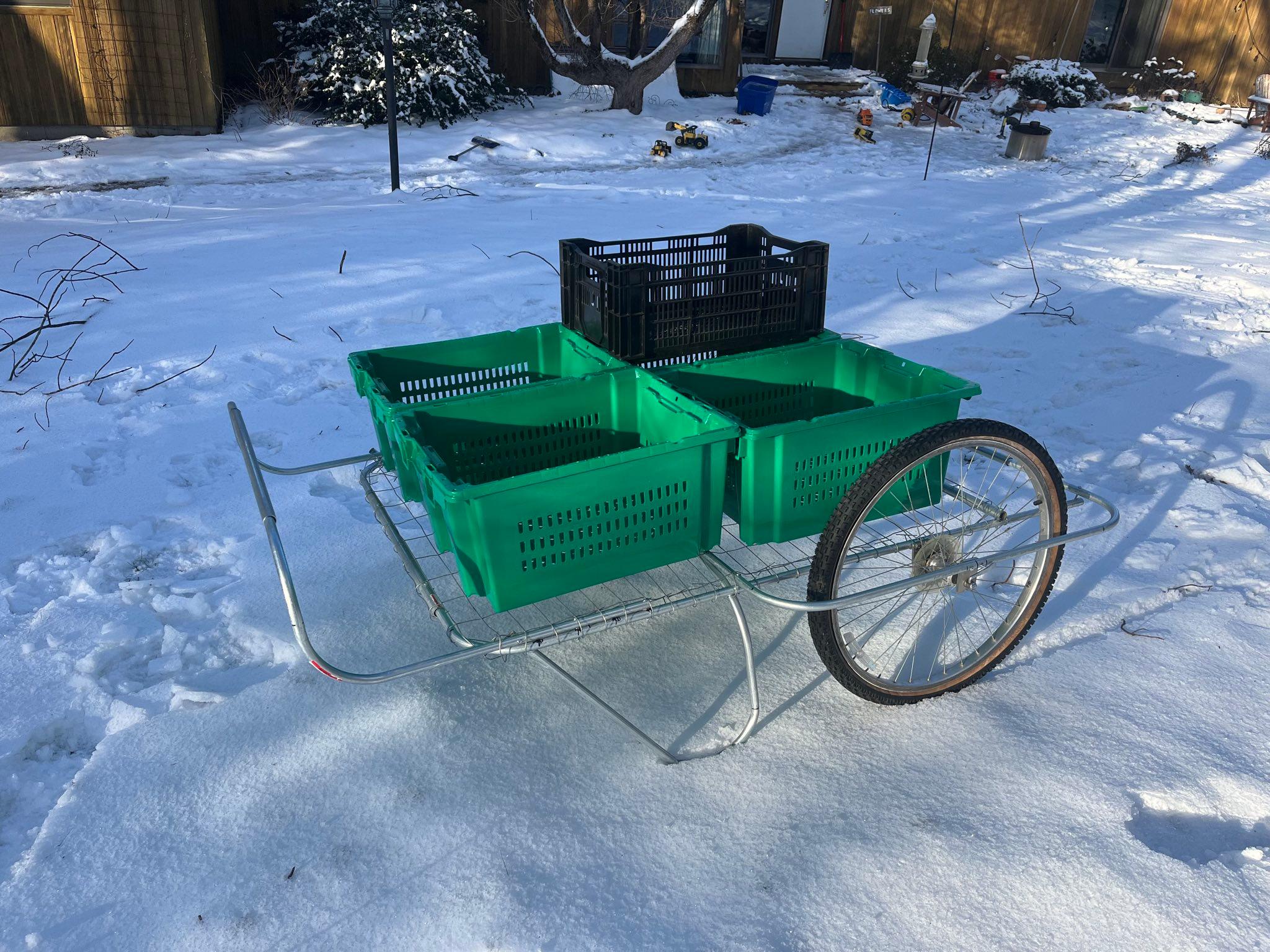 Crate Carts for Small Farms